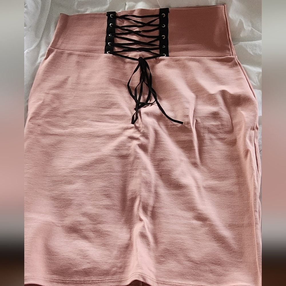 Charlotte Russe pink Skirt Sz Large